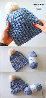 Crochet Beginner Friendly Baby Hat Crochet Baby Hats Crochet Hats Crochet