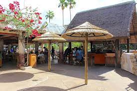 Also known as fiji palm thatch, tahitian palm thatch is the natural thatch of choice and a great alternative to synthetic thatch. Commercial Thatched Patio Umbrella Reed Leaves Virobuild Synthetic Thatch
