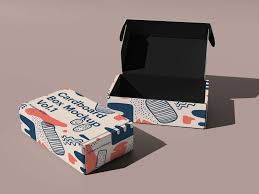 Free Opened And Closed Cardboard Box Mockup Psd In 2020 Box Mockup Free Mockup Box Packaging