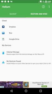 Guarda todos tus datos y aplicaciones en la nube. Helium 1 1 4 4 Apk Download
