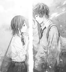 Ver más ideas sobre anime triste, anime llorando, chicas anime. Boy Stay On The Other Side Of This Border It Will Protect You Girl No Please Don T Go Both I Love You Romantis