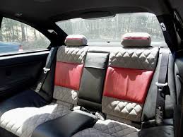Bmw E46 Custom Interior Burgundy Red Grey Black Seats