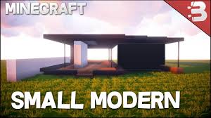 6x6 houses with different themes. Minecraft How To Build A Small Modern House Tutorial Easy To Follow Minecraft House Design