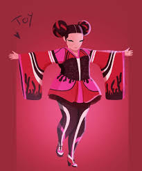 Pin By איילת אסטרייכר On Original Esc Art Eurovision Different Art Styles Drawings