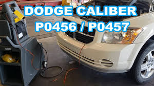 Dodge Caliber P0456 P0457 Most Common Problems For Evap Leak 2009 Youtube