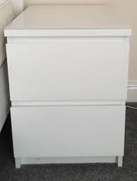 Ikea malm bedside tables white. Ikea White Malm Bedside Tables In Oldham For 15 00 For Sale Shpock