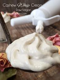 Cashew Whip Cream Raw Vegan Desserts Vegan Whipped Cream Raw Food Recipes