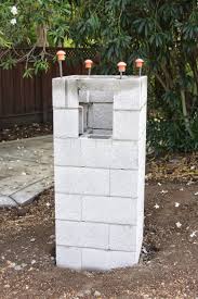 Outdoor Update Stacked Stone Pillar Lights Progress Simply Organized Pillar Lights Stone Pillars Stone Mailbox