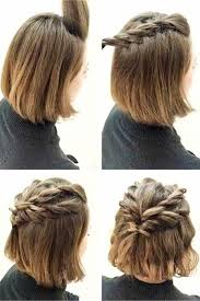 Add a barrette for a little glam and your hair is ready to go. 25 Prom Hairstyles For Short Hair