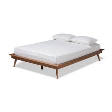 Wide range of designs, styles and functionality. Karine Wood Platform Bed Frame Baxton Studio Target