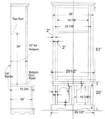 Built in gun cabinet plans. Gun Cabinets