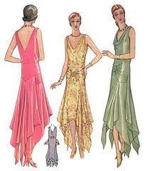 Art Deco Dress Patterns Google Search 1920s Fashion Vintage Outfits Gown Sewing Pattern