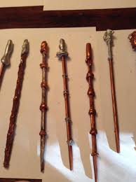 Make Your Own Harry Potter Wand Draw Designs With Hot Glue Onto Chopsticks Then Paint Great Party Idea Pinterest