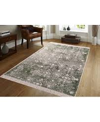 Promotions, réductions et bonnes affaires n'attendent que vous pour toute commande d'un produit tapis gris beige moins cher, pourquoi vous en priver ? Tapis Medaillon Vert Dim Tapis Deco 80x150