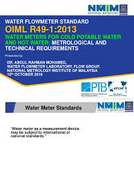 The national metrology institute of japan is the country's authority on measuring standards. 1 Oiml R 49 1 New Template Power Supply Metrology