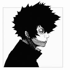 Black And White Characters Anime Dabi Black White Bokunoheroacademia Hero Black Drawings Anime