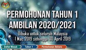 Permohonan Tahun 1 Dibuka Mulai 1 Mac 2019 Ini Cara Daftar Online