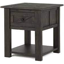 Pin By Jon Wegman On End Table Stain Ideas Black End Tables Furniture End Tables With Storage