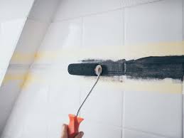 Die speziellen lacke sind inzwischen zu genüge in verschiedenen farbvariationen im handel erhältlich. Diy Fliesen Streichen Im Bad Badezimmer Makeover Teil 2 Yeah Handmade