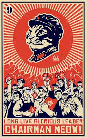Chairman Meow Cat Propaganda T Shirts Poster Art Poster Art Propaganda Art Retro Poster