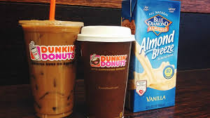 0% fat, 100% carbs, 0% protein. Dunkin Donuts Almond Milk Coffee Glamour