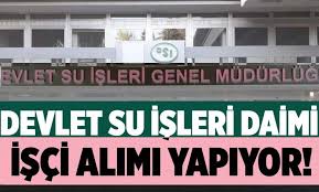 Devlet su i̇şleri (dsi̇) işçi alımı ile bünyesindeki personel sayısını artırmaya hazırlanıyor. Devlet Su Isleri Bunyesine Isci Alimi Gerceklestirilecek