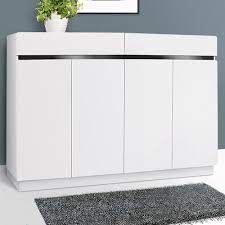 Lincoln 3 basket bench white in stock. Kids Nation Furniture White High Gloss 160cm Dawson 4 Door Shoe Cabinet Reviews Temple Webster