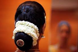 Pin By Swank Studio On Indian Bridal Hairstyles Bridal Hair Buns Indian Bridal Hairstyles Bun Hairstyles