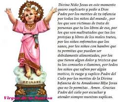 Divino Nino Jesus Oraciones Para Ninos Divino Nino Oraciones Religiosas