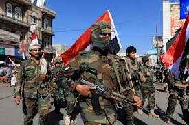 Houthis claim attack on US aircraft carrier after American, UK strikes said  to kill 16 | The Times of Israel