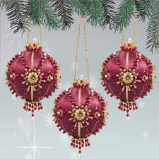 Download Sunrise Craft Hobby Crimson Rush Ornament Kit Christmas Ornaments Victorian Christmas Ornaments Beaded Christmas Ornaments PSD Mockup Templates