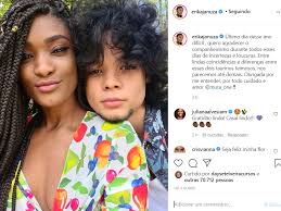 Welcome to the erika januza zine, with news, pictures, articles, and more. Erika Januza Exibe Primeira Foto Com Novo Namorado Filho De Carol Nakamura Marcia Piovesan