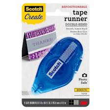 To initially start the roll of our scotch® double sided tape, there is a protective wrap that is about 8 inches long. Scotch Create Repositionable Double Sided Photo Safe Tape Runner Target