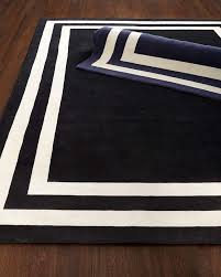 Ralph Lauren Home Fitzgerald Border Rug 6 X 9 Border Rugs Ralph Lauren Home Hand Tufted Rugs