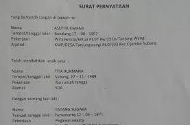 Surat kuasa wali nikah berwakil dari gopur. 20 Cara Membuat Surat Pernyataan Cerai Nikah Siri Pictures