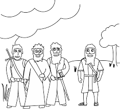 Abram and lot had so many animals that the land could not hold both of them any bible verse coloring page 1 page 2 abraham and lot bible color and learn: My Children S Curriculum God Visits Abraham