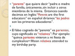 Parenting skills · habilidades f pl. Parents Que Significa En Espanol Citas Adultos En Cuba