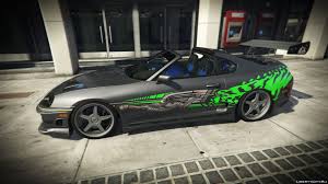 Brian's TOYOTA SUPRA 1994 (FAST & FURIOUS) [Add-On] 1.0 for GTA 5