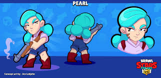 Pearl New Brawler Concept By Jen Lohjelm And Zuzana Bubenova Brawlstars