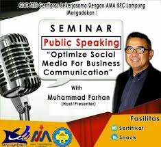 Maybe you would like to learn more about one of these? Seminar Public Speaking Stie Gentiaras Diundur 18 Juli