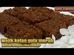 Macam mana nak masak pulut kalau tak ada pengukus tu ye? Cara Mudah Masak Wajik Ketan Gula Merah Dg Ricecooker Rasanya Enak Cocok U Acara Takjil Buka Puasa Youtube