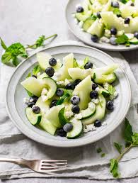 Maybe you would like to learn more about one of these? Honeydew Cucumber Salad With Feta And Blueberries Familystyle Food