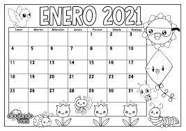 Si tienes una empresa y buscas estar al día con todas las obligaciones fiscales no puedes dejar de leer este. Enero 2021 Para Imprimir Y Colorear Calendario Dibujando Con Vani