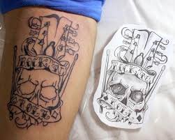 Our team works 7 days a week. Rock N Roll Tattoo By Jlartedg On Deviantart