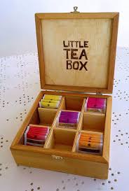 Little Tea Box Wooden Tea Box Door 9 Compartments For Lovers Of Cats Tea Box Wooden Tea Box Tea Box Design