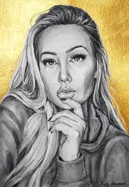 Black And White Watercolor Portrait Custom Black And White Watercolor Portrait Family Portrait Etsy Watercolor Portraits Portrait Custom Portraits