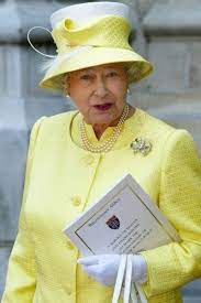 Crownedlegend Royal Style Shades Of Yellow Queen Elizabeth Her Majesty The Queen Queen Hat