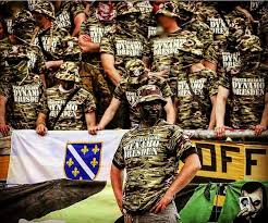 After the reunification of germany, dynamo played four seasons. Bihfootball On Twitter Dynamo Dresden Ultras With The Golden Lilies