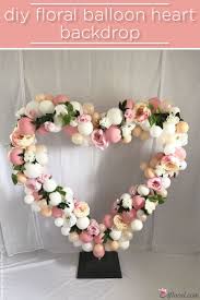 Balloon Backdrop Wedding Balloon Decorations Floral Balloons Balloon Backdrop You can combine flowers with balloons.