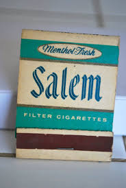 Salem Cigarettes Vintage Matches 1970s 2 Matchbook Vintage Advertisements Cigarettes